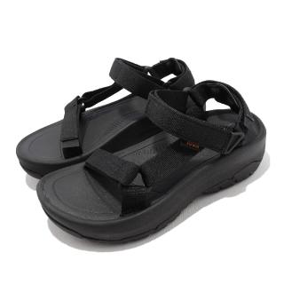 【TEVA】涼拖鞋 Hurricane XLT2 Ampsloe 女鞋 黑 水陸兩用 厚底 戶外 休閒 機能(1131270BLK)