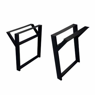 【固得家俬】臺灣製工業風鐵件Y型桌腳 辦公桌腳 百搭鐵腳(工業風桌腳)