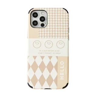 【TOYSELECT】iPhone 13 Pro Max 6.7吋 Smilie冬日毛衣格紋防摔iPhone手機殼