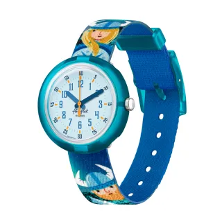 【Flik Flak】兒童手錶 維京領地 VIKINGS 兒童錶 編織錶帶 瑞士錶 錶(31.85mm)