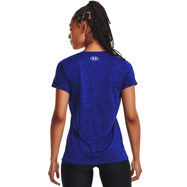 【UNDER ARMOUR】女 Tech 短T-Shirt_1258568-456(美國藍)