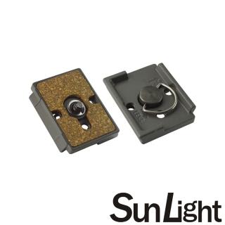 【SunLight】200PL-14B 快拆板 軟木墊 快裝板 1/4螺絲(For manfrotto 曼富圖 雲臺)