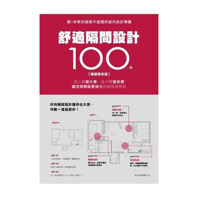 舒適隔間設計100例【暢銷更新版】：從小房變大房、從少房變多房、讓空間機能更強大的格局破解術 | 拾書所