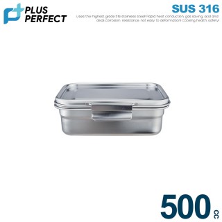 【PERFECT 理想】極緻316不鏽鋼保鮮盒15cm500cc(臺灣製造)