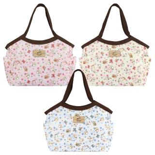 【uma hana】花漾小羊休閒肩背外出防水的小淑女包(肩揹包/旅行袋/托特包/防水包)