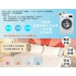 【米夢家居】各式枕頭涼爽升級-可機洗雙涼感3D豆豆釋壓冰紗散熱枕頭套(一入)