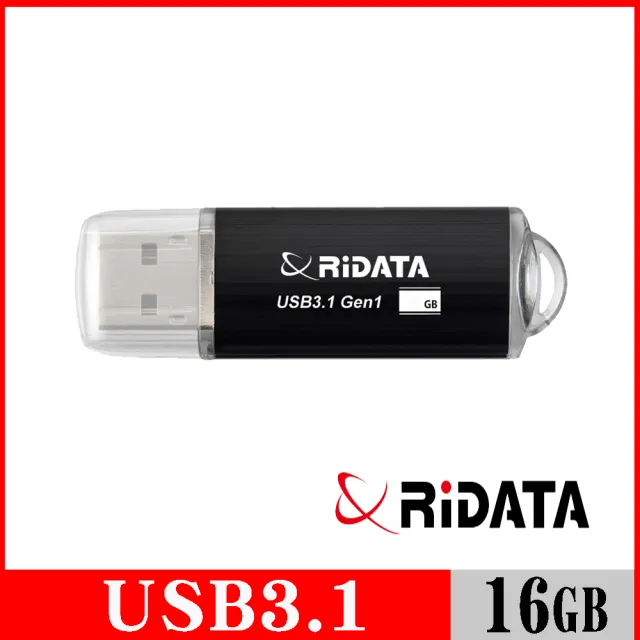 【RiDATA 錸德】HD16 USB3.1 Gen1 16GB