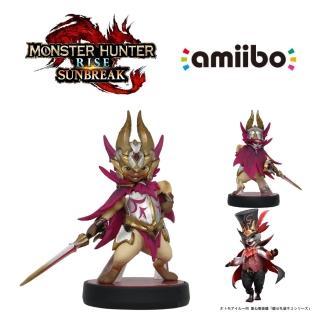 【Nintendo 任天堂】amiibo 魔物獵人 崛起 破曉 艾路 爵銀龍貓(電玩周邊)