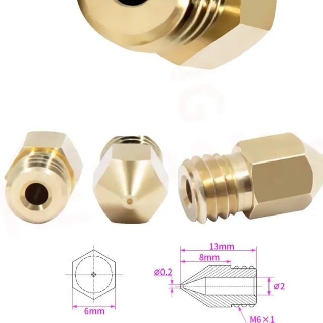 【Ainmax 艾買氏】3D列印 平頭噴嘴(1.75 /  1 mm)