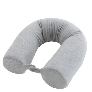 【OMG】護頸U型枕 慢回彈記憶棉 可彎折方便攜帶 可拆洗(旅行枕/護頸枕/午休枕)
