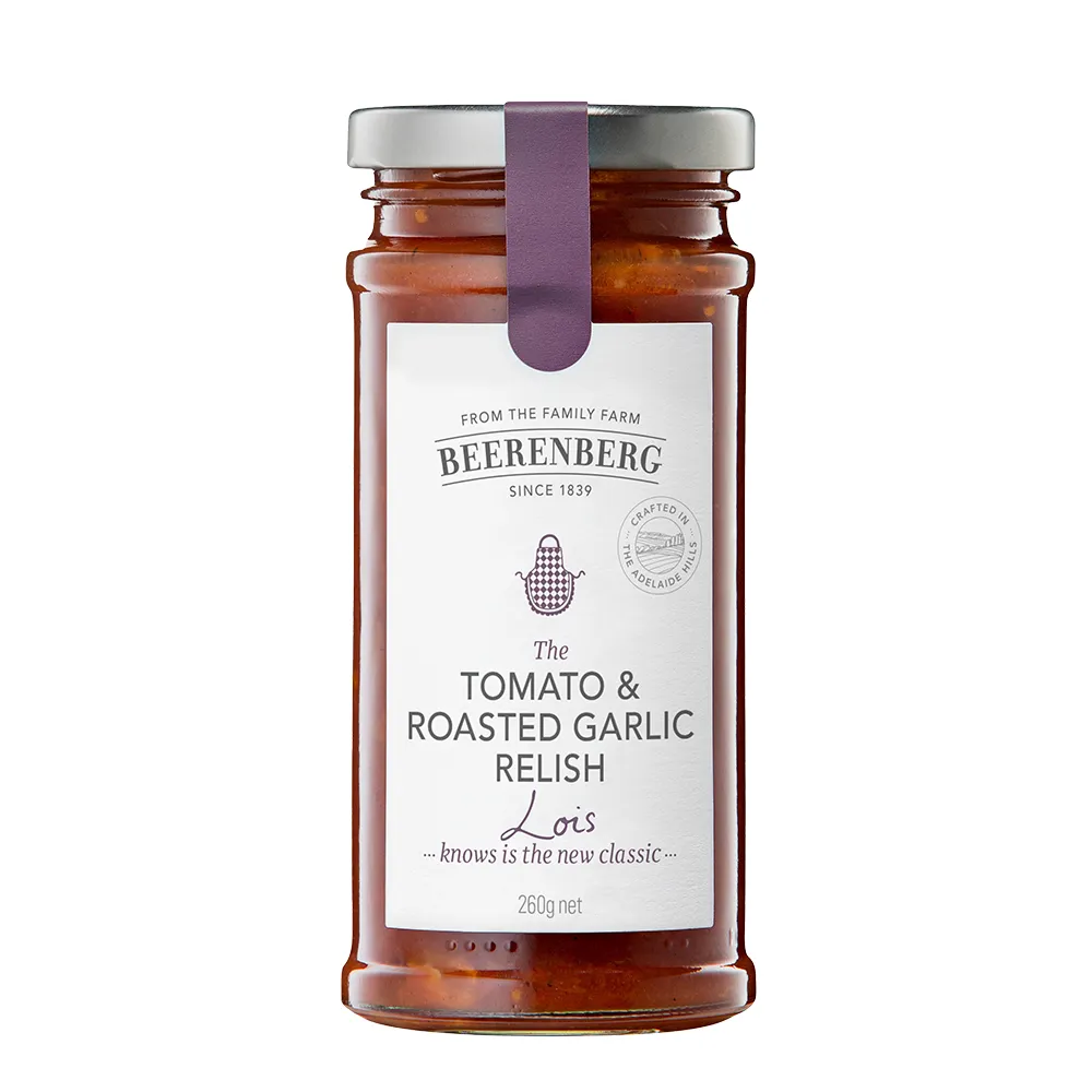 【Beerenberg】澳洲蕃茄蒜烤風味醬-260g(Tomato & Roast Garlic)