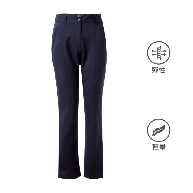 【Weather Report】彈性女休閒長褲 / 丈青(WM2202-02)