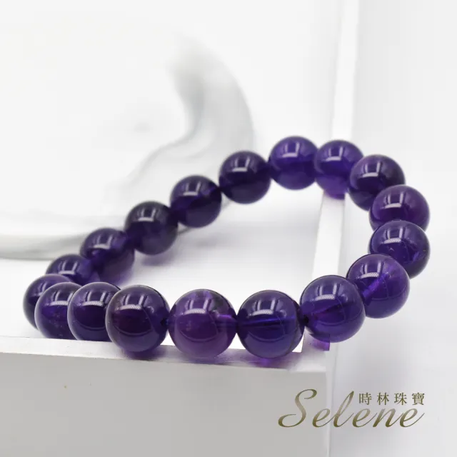 【Selene】深紫頂級紫水晶手珠(12mm)