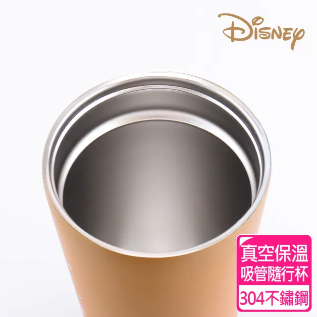 【Disney 迪士尼】星空米奇 #304不銹鋼真空保溫吸管隨行杯700ml(買一送一)