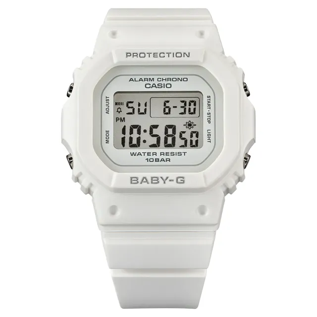 【CASIO 卡西歐】學生錶Baby-G 經典人氣方形電子錶 送禮 禮物 推薦(BGD-565U-7)