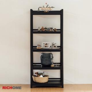 【RICHOME】工業風角鋼五層架-70x40x168(多功能收納架/置物架/電器架/貨架)