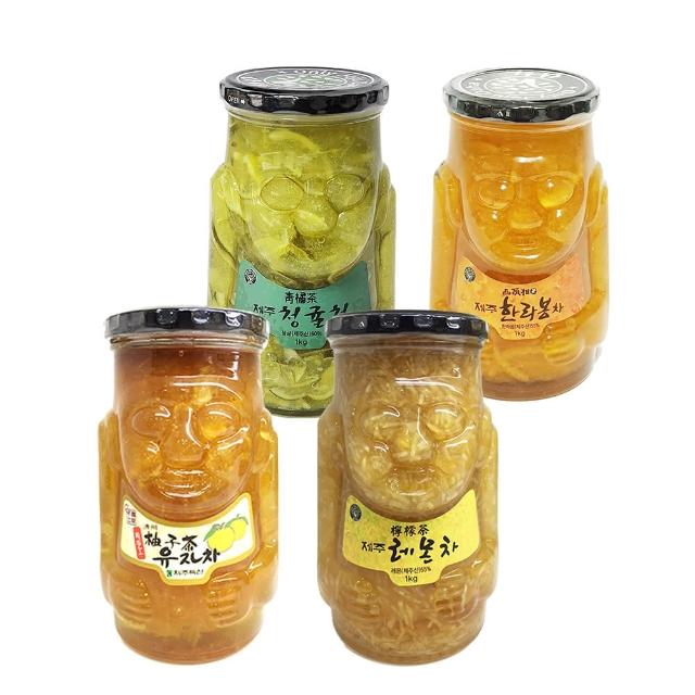 【韓味不二】濟州島果醬茶系列1kg/瓶(柚子茶/檸檬茶/漢挐峰柑橘茶/青橘茶)中元節/中元/中元普渡