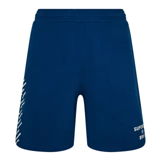 【Superdry】男裝 休閒短褲 CODE CORE SPORT SHORT(藍)