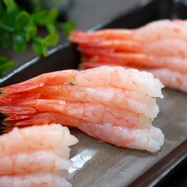 【築地一番鮮】刺身用原裝生食級甜蝦4盒(約150g/盒/50尾)