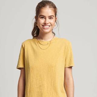 【Superdry】女裝 短袖T恤 VTG SURF RANCHERO(沙色)