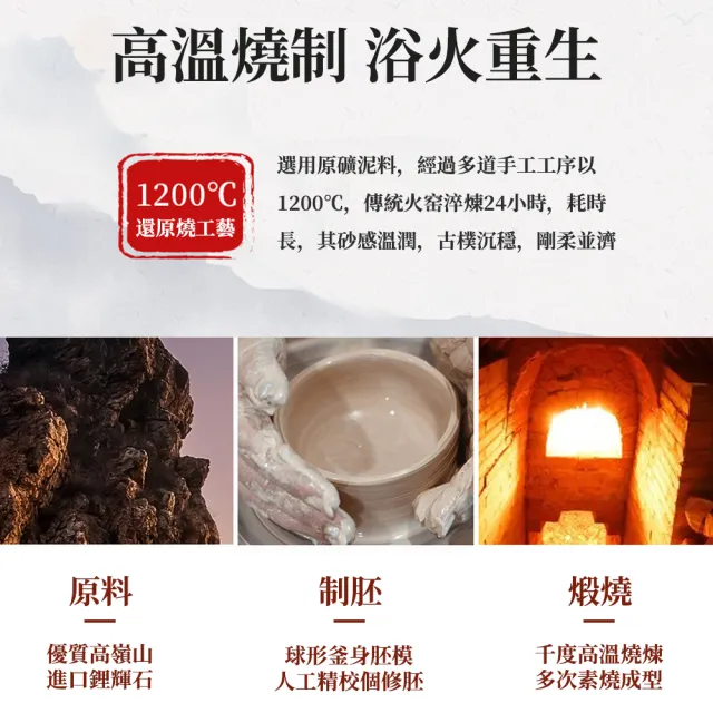【tounichi 東日】多功能陶瓷養生壺煎藥壺(養生壺/煮茶壺/電熱壺/花茶壺/燉煮壺)