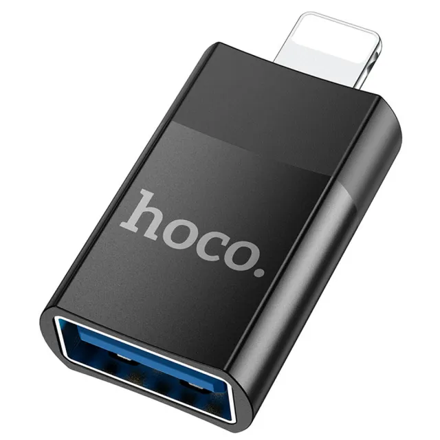 【HOCO】UA17 Type-C公轉USB母 USB3.0 轉接頭(支援蘋果手機OTG功能)