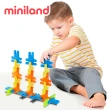 【西班牙Miniland】小兔建構積木32件組(顏色認知/創意思考/西班牙原裝進口)