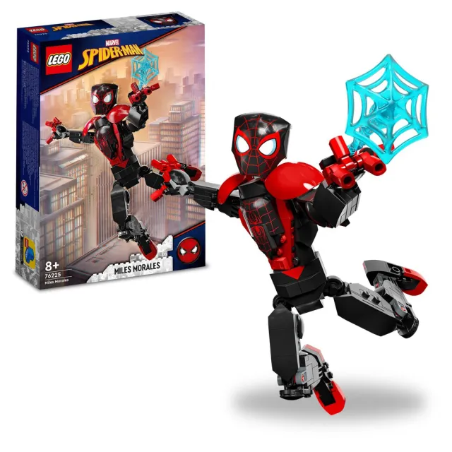 【LEGO 樂高】Marvel超級英雄系列 76225 Miles Morales Figure(蜘蛛人 漫威英雄 禮物)