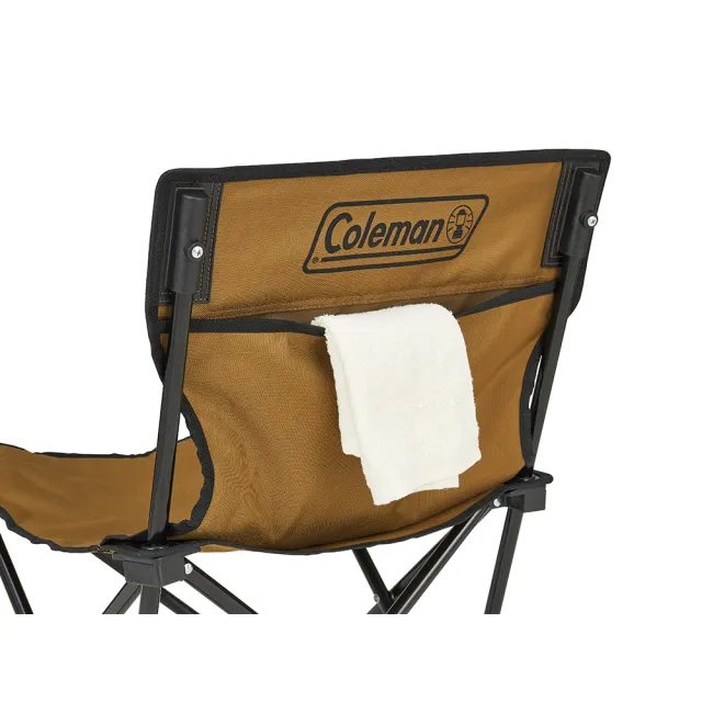【Coleman】樂趣椅 / 土狼棕 / CM-38845M000(沙色潮流款露營戶外輕便摺椅)