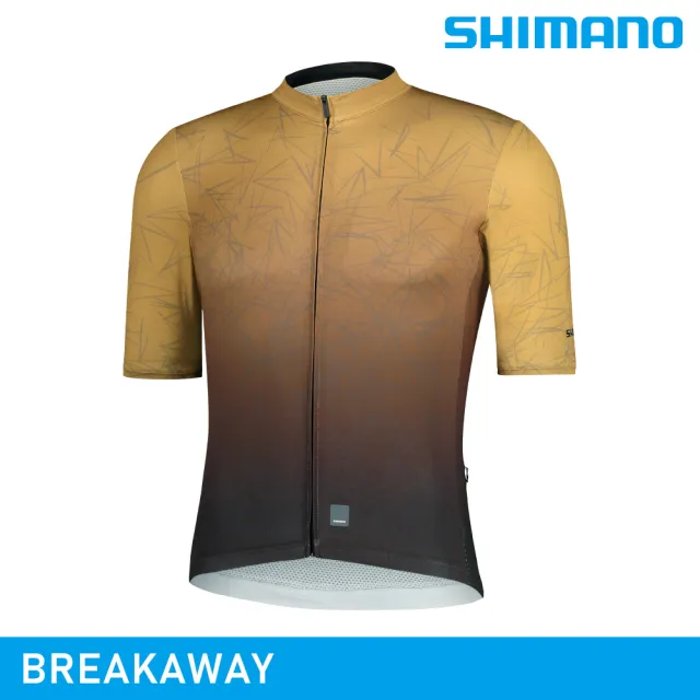 【城市綠洲】SHIMANO BREAKAWAY 短袖車衣 / 芥末黃(單車衣 自行車衣)