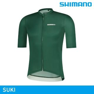 【城市綠洲】SHIMANO SUKI 短袖車衣 / 綠色(男車衣 自行車衣)