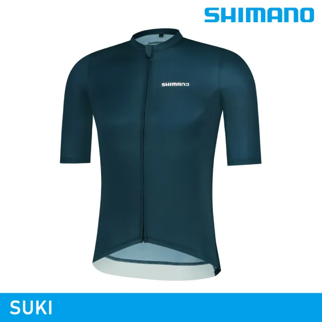 【城市綠洲】SHIMANO SUKI 短袖車衣 / 海軍藍(男車衣 自行車衣)