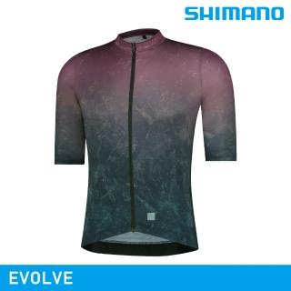 【城市綠洲】SHIMANO EVOLVE 短袖車衣 / 銅色(男車衣 自行車衣)