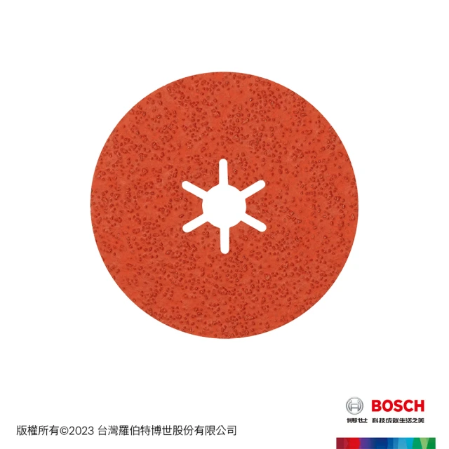 【BOSCH 博世】超耐久棱晶磨片 100mm #36_25片(R 782)