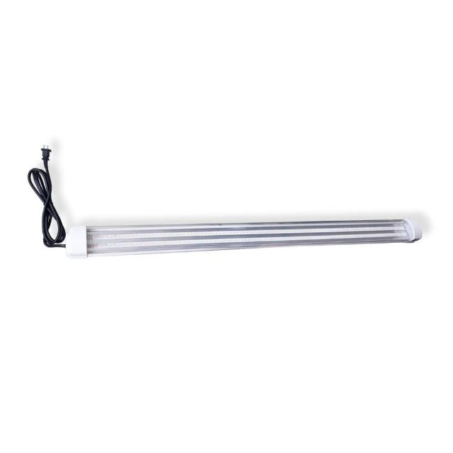【JIUNPEY 君沛】植物燈 3呎 40W UV全光譜 防水型植物燈管 雙排燈芯設計(led植物生長燈)
