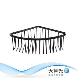 【大巨光】304不鏽鋼轉角架/牆角架(W77 烤黑)