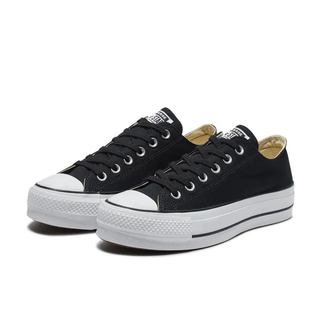 【CONVERSE】CONVERSE CTAS LIFT OX 休閒鞋 白色 男鞋 女鞋 黑色(560250C)