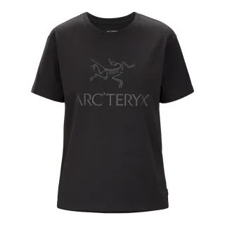 【Arcteryx 始祖鳥】女 LOGO 短袖休閒Tee(黑)