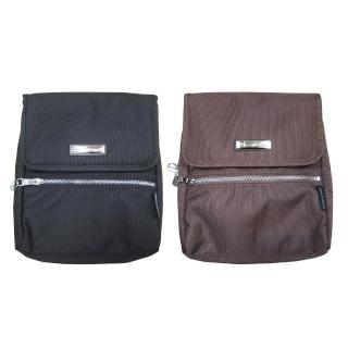 【SNOW.bagshop】肩側背扁包設計小容量(台灣製造高單數防水包 尼龍布1680D耐磨損承重隨身
