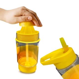 吸管榨汁兩用果汁杯500ml(水壼/餐廚/用品/隨行杯瓶/果汁/露營/休閒/水瓶)