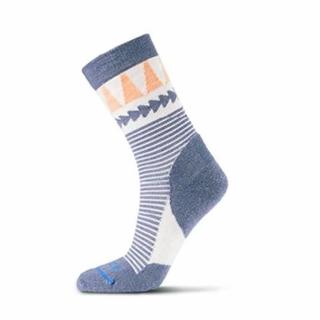 【FITS】womens light hike中筒 女性設計輕避震 健行 登山 羊毛襪 F1055(F1055)