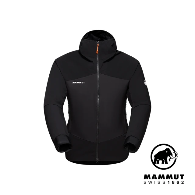 Mammut 長毛象 Taiss IN Hybrid Hooded Jacket Men 軟殼連帽外套 黑色 男款 #1013-02680