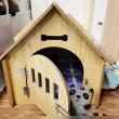【May shop】寵物狗房可拆卸易安裝木屋狗籠(室內室外通用)