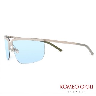 【Romeo Gigli】義大利復古魅力造型太陽眼鏡(藍-RG510-01)