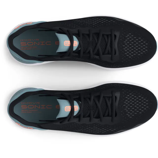 【UNDER ARMOUR】UA 女 HOVR Sonic 6慢跑鞋 運動鞋_3026128-004(黑色)