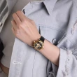 【Vivienne Westwood】金框 皮革錶帶 小裝飾設計 小錶盤 女錶 腕錶 32mm 母親節(共3款)
