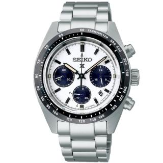 【SEIKO 精工】PROSPEX系列 復刻1969 太陽能計時腕錶 母親節 禮物 推薦(SSC813P1/V192-0AF0S)