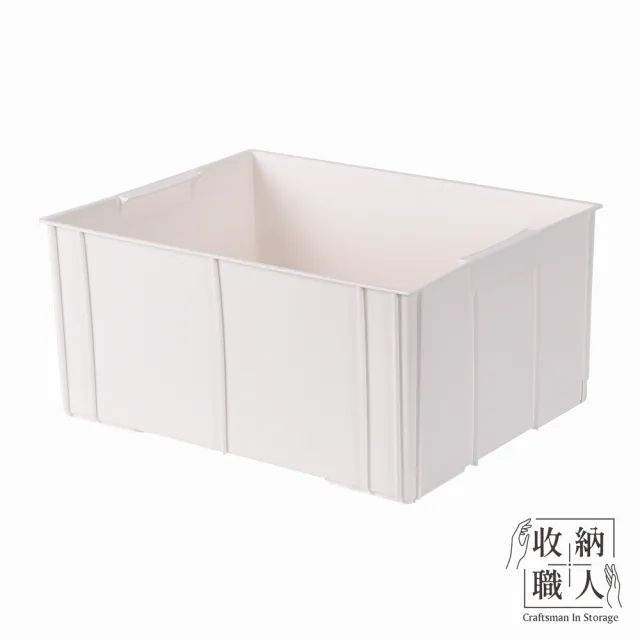 【收納職人】工業風可堆疊耐重收納盒/收納籃/儲物盒_3入/組(整理箱 萬用收納 可堆疊 家居收納)