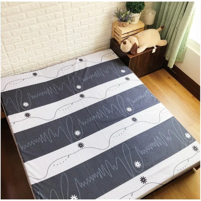 【Andy Bedding 安迪寢具】亞藤折疊床墊 3尺單人床墊(單人床墊 涼墊 折疊床墊 椰子床墊 露營床墊)