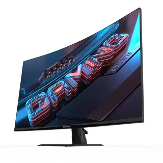 【GIGABYTE 技嘉】GS32QC 32型 VA 2K 165Hz 曲面電競螢幕(1500R/HDR/FreeSync/TUV護眼)